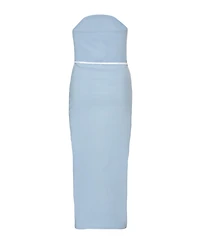Quiz Women's Bengaline Midi with Tie Detail