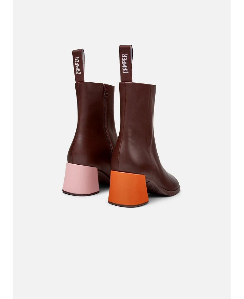 Camper Tws Kora Leather Zip Bootie
