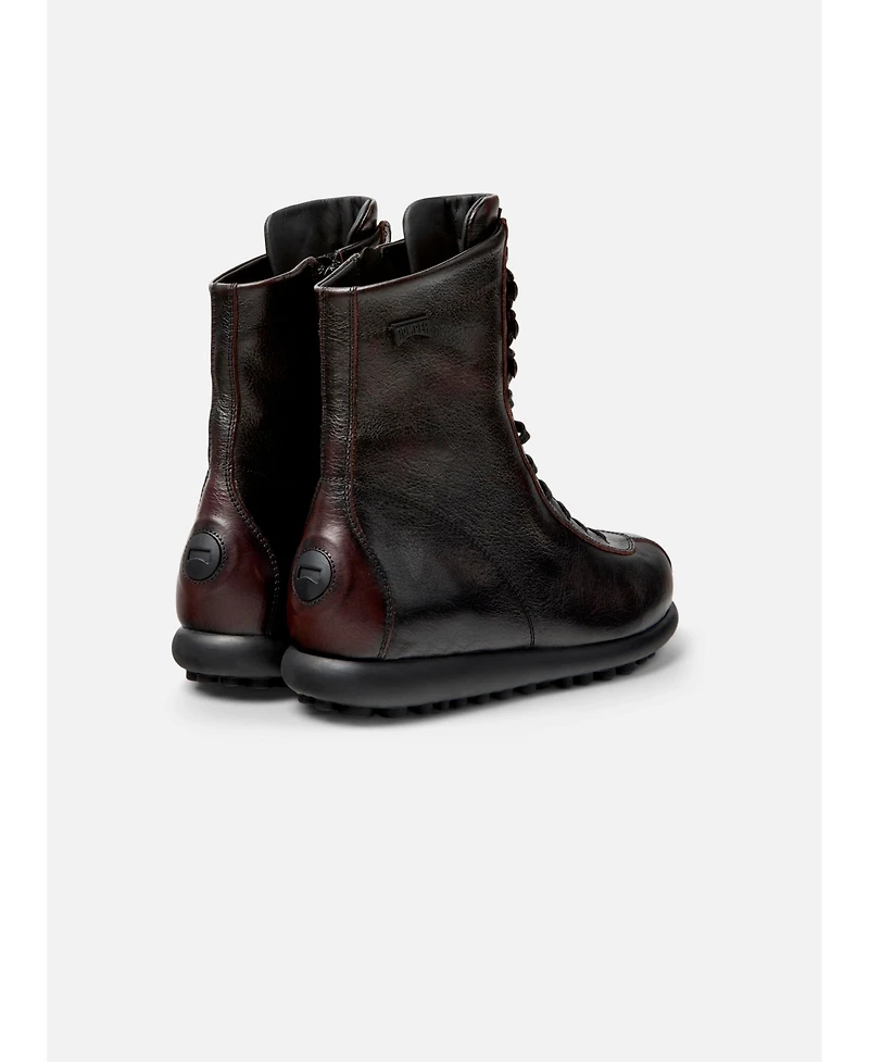 Camper Pelotas Ariel Leather Lace Up Bootie