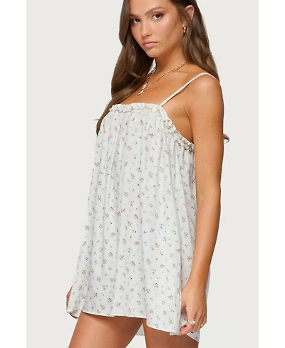 Edikted Women's Patti Floral Mini Dress