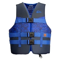 Quiksilver Uscg Approved Mens Life Vest Light Weight Epe Foam Drain Holes