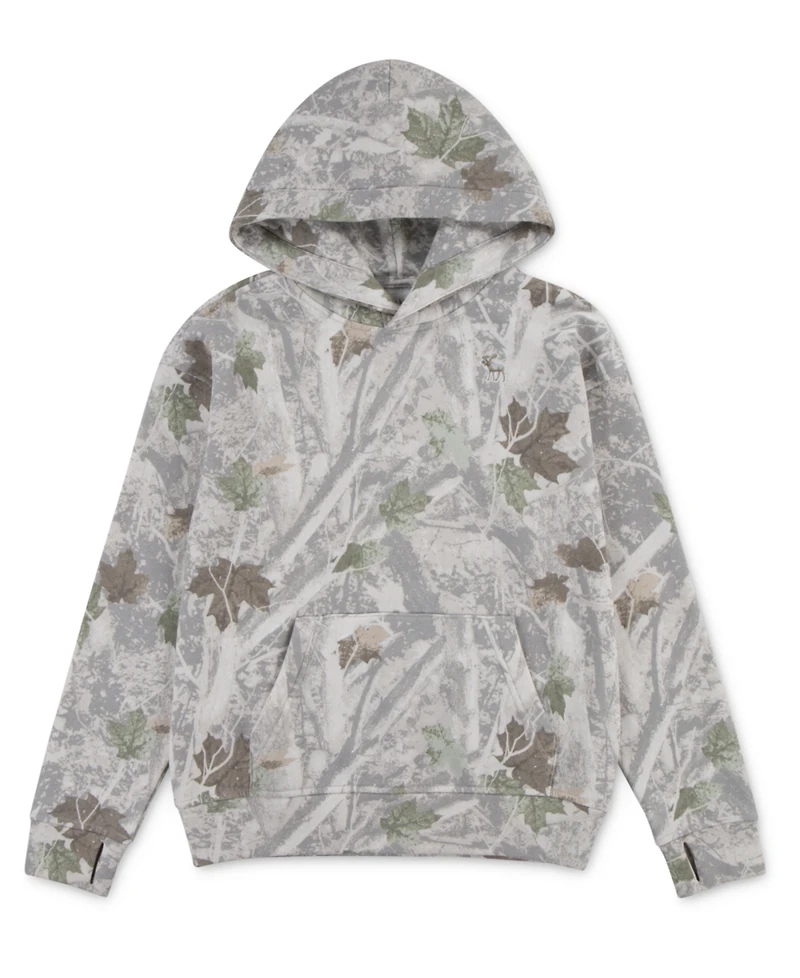 abercrombie kids Boys Essential Fleece Pullover Hoodie