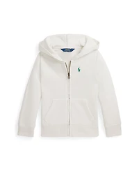 Polo Ralph Lauren Toddler Girls Fleece Full-Zip Hoodie