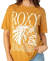 Roxy Juniors' Feel The Sunshine Graphic Cotton T-Shirt