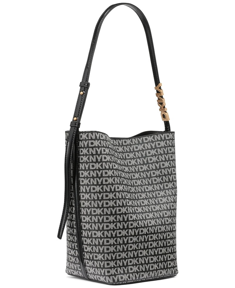 Dkny Avril Small Logo Bucket Bag