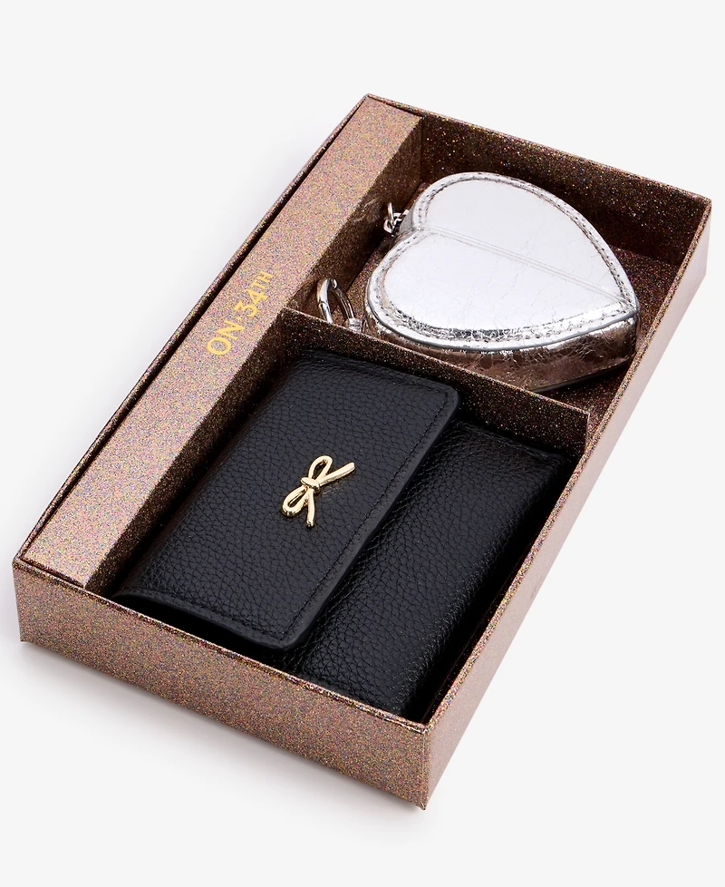 On 34th Boxed Maddynn Wallet & Heart Pouch Set, Macy's Exclusive