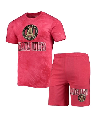Concepts Sport Men's 2-Piece Red Atlanta United Fc Billboard Top and Shorts Sleep Set