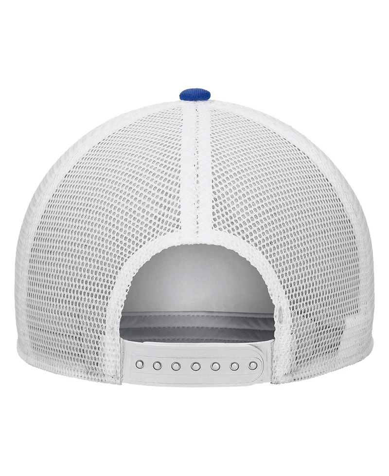 Nike Men's and Women's Blue Chelsea Rise Printed Trucker Adjustable Hat