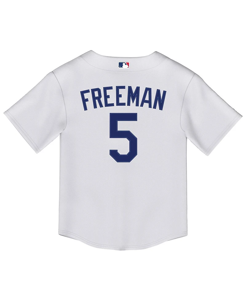 Nike Toddler Freddie Freeman White Los Angeles Dodgers Home Replica 2.0 Player Jersey
