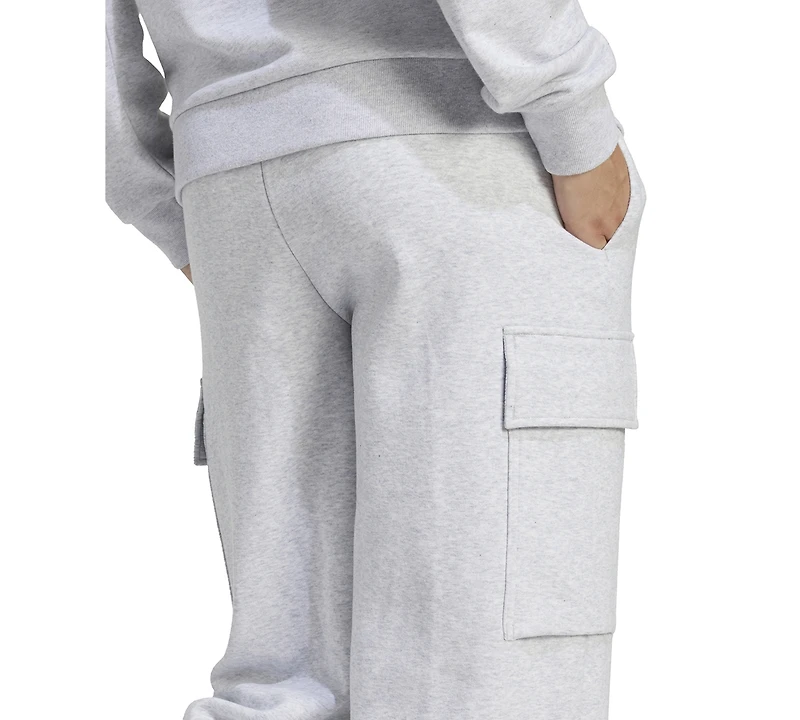 adidas Women's Essentials Fleece Cargo Sweatpants