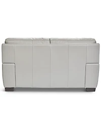 Cobbie Leather 69" Loveseat, Macy's Exclusive