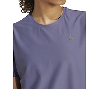 adidas Women's Own The Run Logo T-Shirt