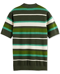 Scotch & Soda Men's Short Sleeve Striped Polo Shirt
