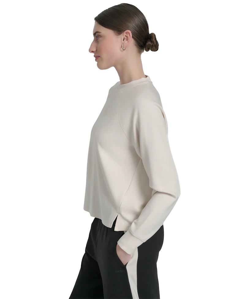 Dkny Women's Highline Scuba Crewneck Pullover