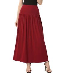 kimi + kai Women's Tiered Pull On Maxi Skirt