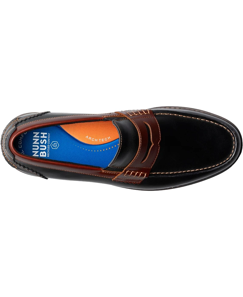Nunn Bush Men's Odin Ii Moc Toe Penny Loafers