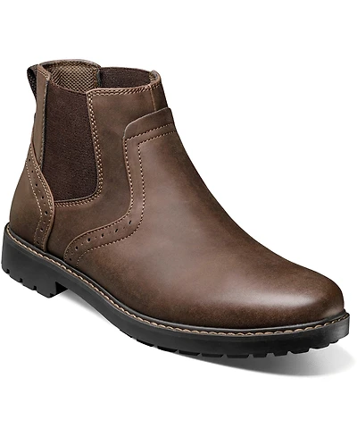 Nunn Bush Men's Delton Plain Toe Chelsea Boots