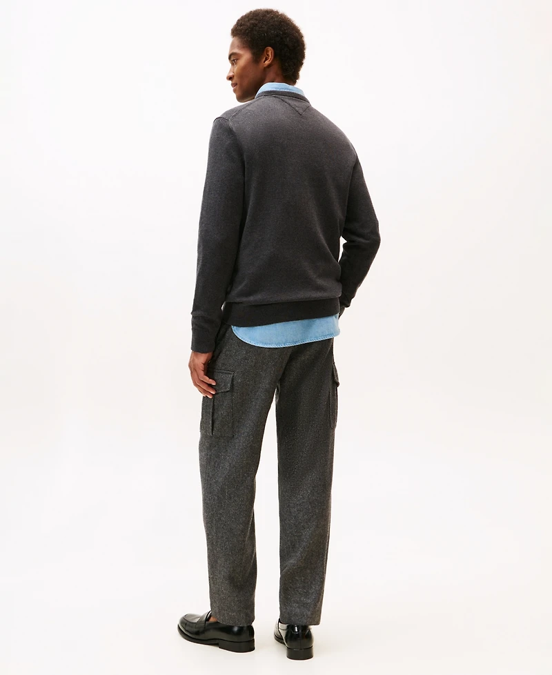 Tommy Hilfiger Men's Essential Crew Neck Sweater