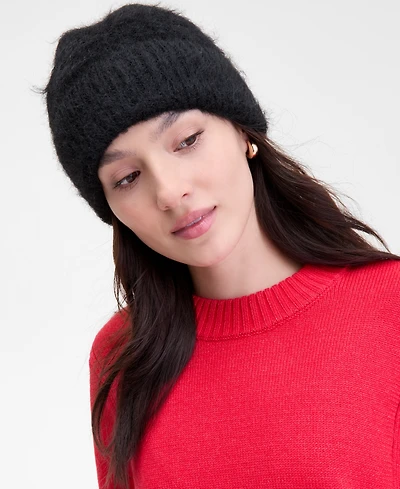 On 34th Solid Brushed Beanie, Macy's Exclusive