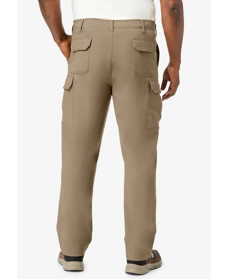 KingSize Big & Tall Comfort Waist Cargo Pants