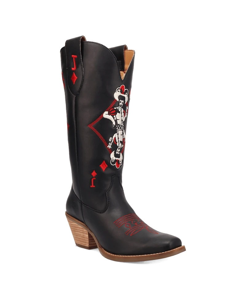 Dingo Women's Jack Of Diamonds Leather Boot