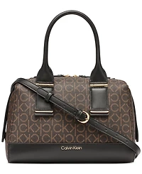 Calvin Klein Jett Small Logo Satchel
