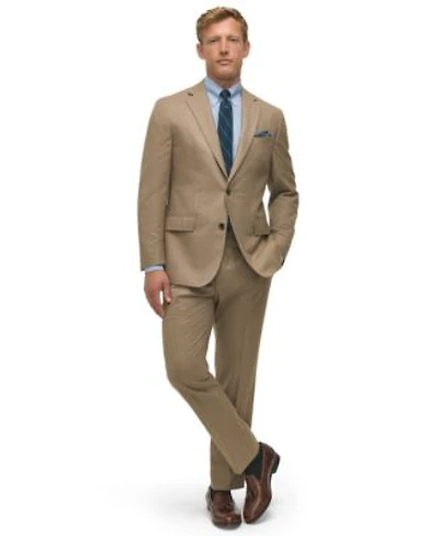 B By Brooks Brothers Mens Classic Fit Houndstooth Suit