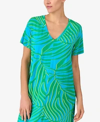 Sanctuary Women's Long Soft Knit Flowy Nightgown