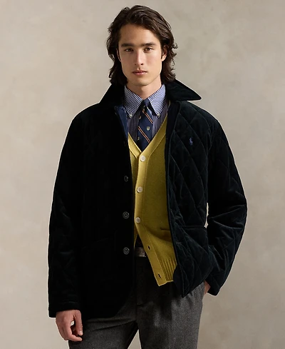 Polo Ralph Lauren Men's Quilted Corduroy Car Coat