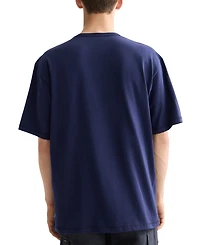 Scotch & Soda Men's Relaxed Fit Short Sleeve Embroidered T-Shirt