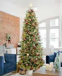 Balsam Hill 6 ft Pre-Lit Silverado Slim Tree