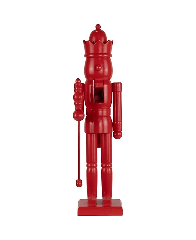 Northlight 15" Nutcracker King with Crown and Scepter Standing Christmas Figure