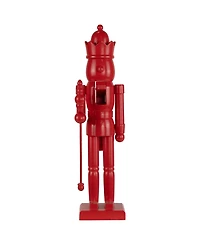 Northlight 15" Nutcracker King with Crown and Scepter Standing Christmas Figure