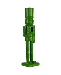 Northlight 15" Nutcracker Soldier with Tree Christmas Figure