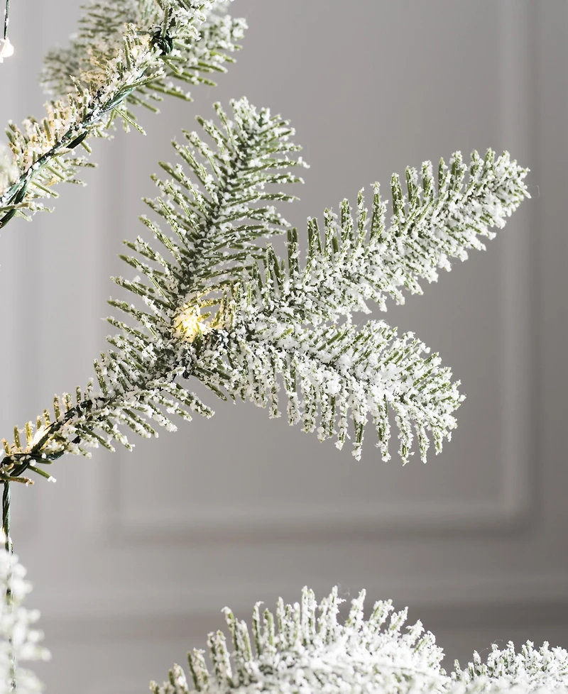 Balsam Hill 3 ft Frosted Alpine Balsam Fir Pre-Lit Tabletop Tree