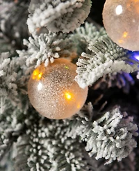 Balsam Hill 4.5 ft Snow Flurry Pre-Lit Potted Tree