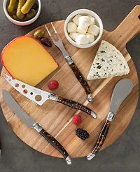 French Home Artisan Laguiole 5-Pc. Cheese Knife Set