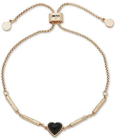 Dkny Heart Stone Slider Bracelet