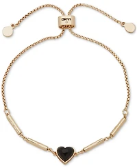 Dkny Heart Stone Slider Bracelet