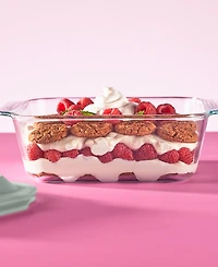 Pyrex Deep Dish Baker with Lid, 8" x 8"