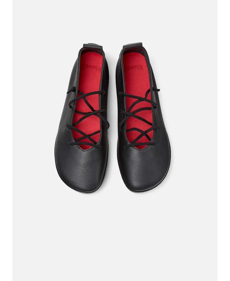 Camper Right Nina Leather Ballerina