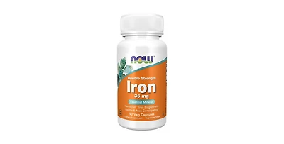 Now Foods Iron 36 mg Double Strength ,90 Vcaps