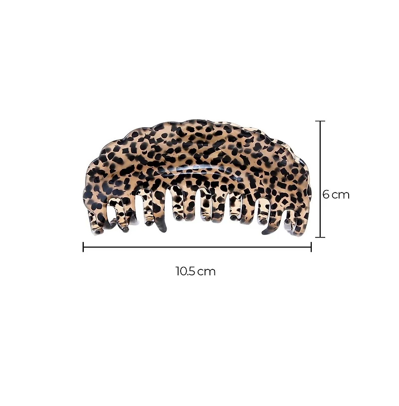 Large Croissant Hair Claw Clip By Adina Eden