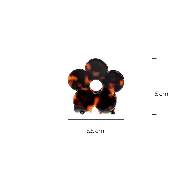 by Adina Eden Small Flower Hair Claw Clip By Adina Eden