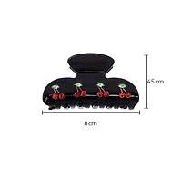 Four Cherry Besties Hair Claw Clip By Adina Eden