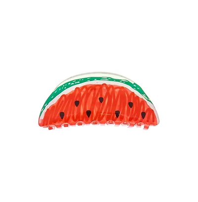 Watermelon Sketch Hair Claw Clip By Adina Eden