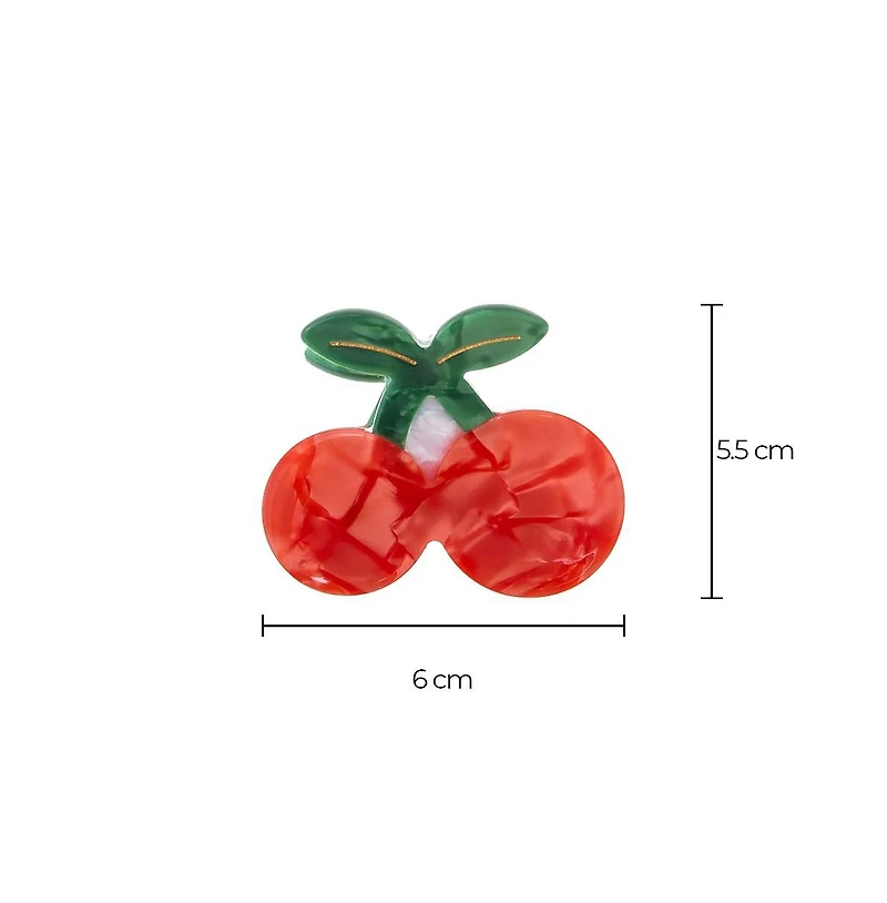 Mini Cherry Hair Claw Clip By Adina Eden