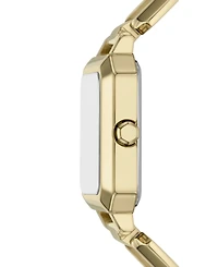 A|X Armani Exchange Women's Quartz Three-Hand Gold Stainless Steel Watch, 27mm