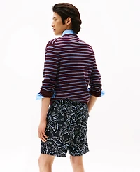 Tommy Hilfiger Men's Patterned 7" Linen Shorts