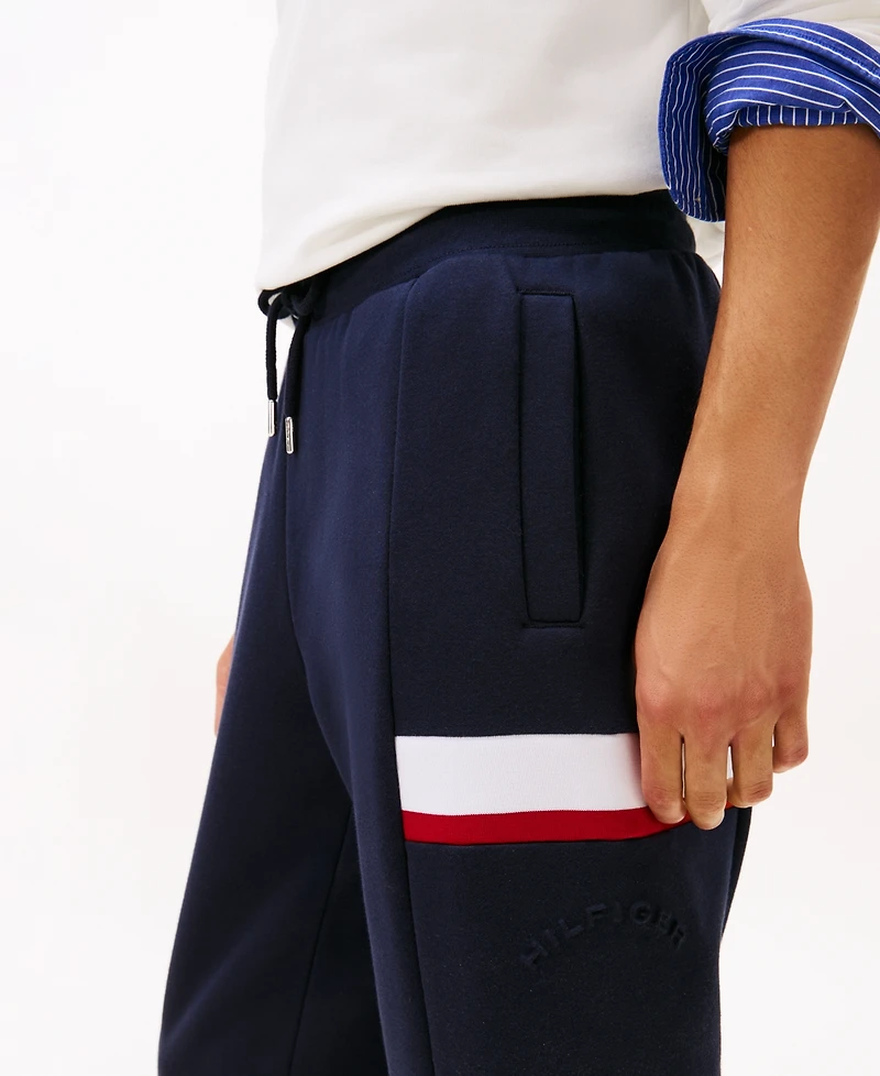 Tommy Hilfiger Men's Flag Insert Drawstring Sweatpants